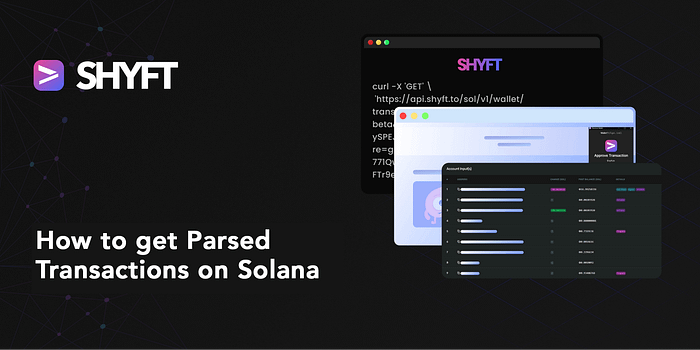 Parsed Transactions data on Solana